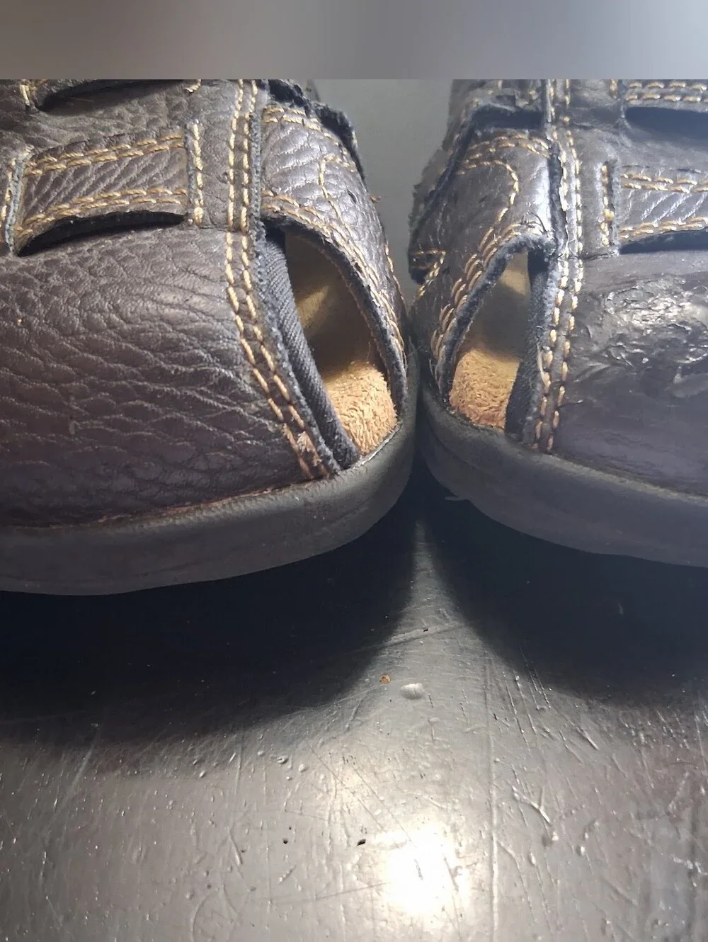 Wrangler Men's Memory Foam Fisherman Sandals Size 7